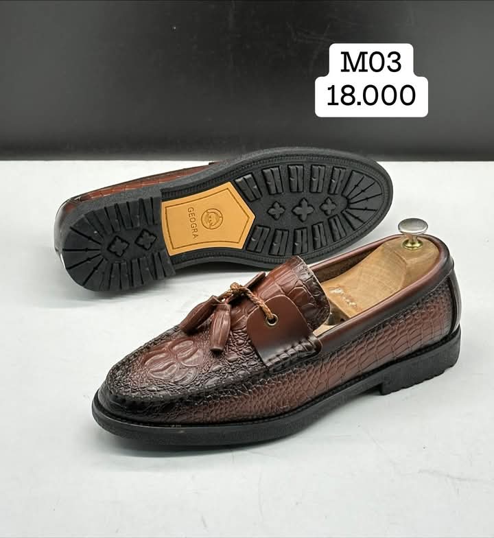 Mocassins classiques en cuir