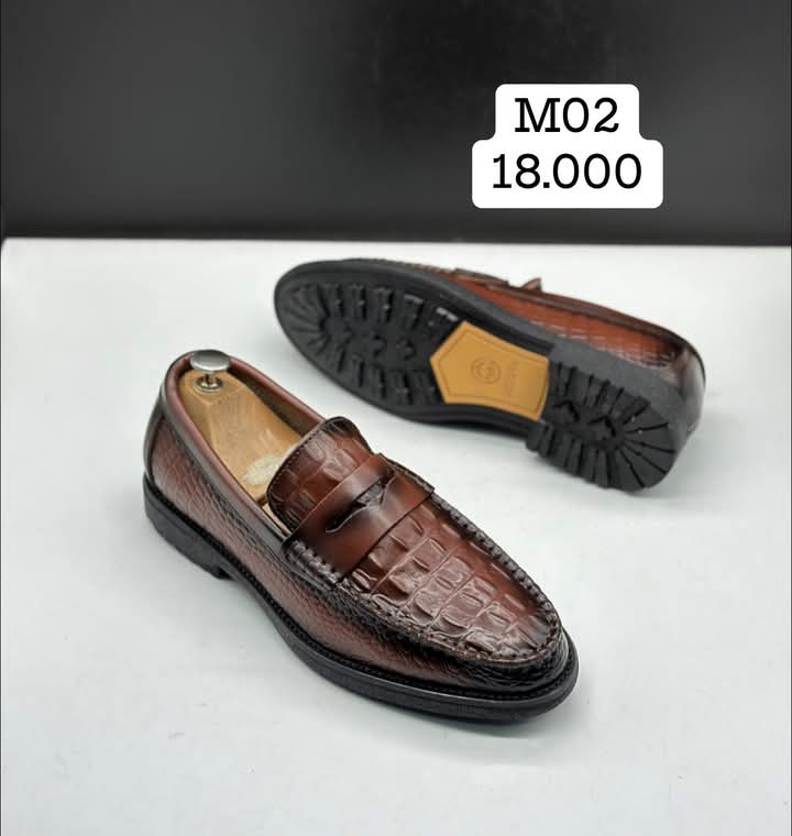 Mocassins classiques en cuir